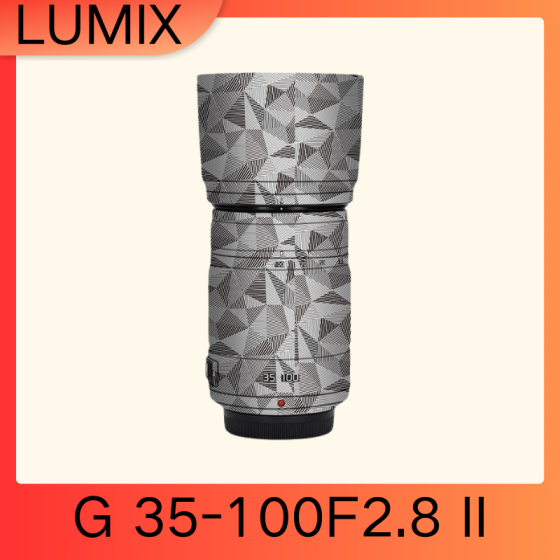 Lentes LUMIX G35-100F2.8 II  - Pele câmera, adesivo câmera - com alta resistência a arranhões, à prova d'água e com design elegante.